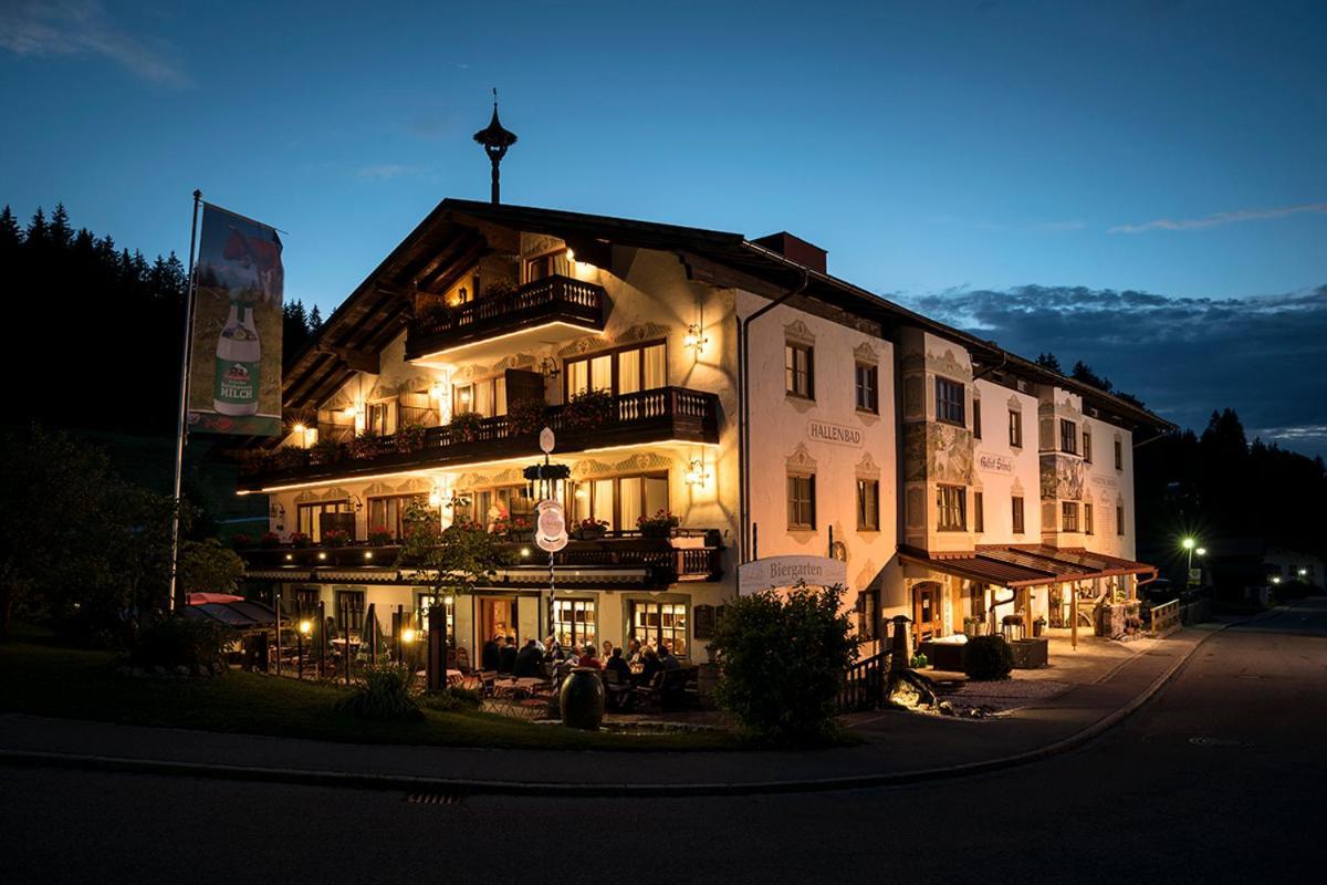 Aktivhotel & Gasthof Schmelz Ihr Urlaubs Hotel In Inzell Mit Wellness Hallenbad, Alpensauna & Dampfbad Buitenkant foto